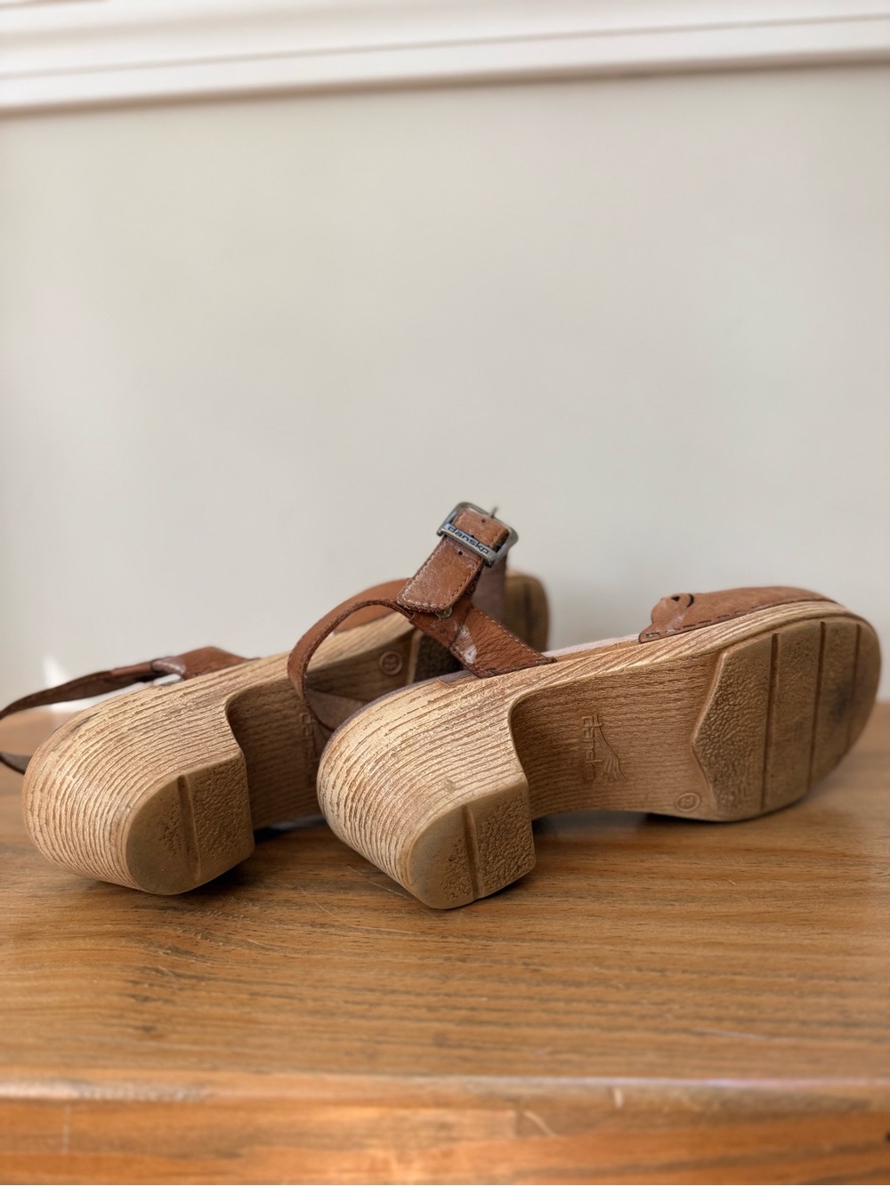 Dansko Marta Clog Sandals - Mary Jane Style - Size 38 - GUC - Picture 5 of 5
